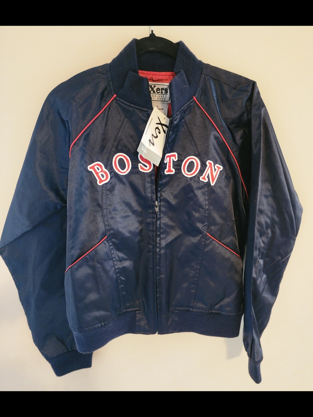 Onyx Boston Navy Men's Bomber Jacket